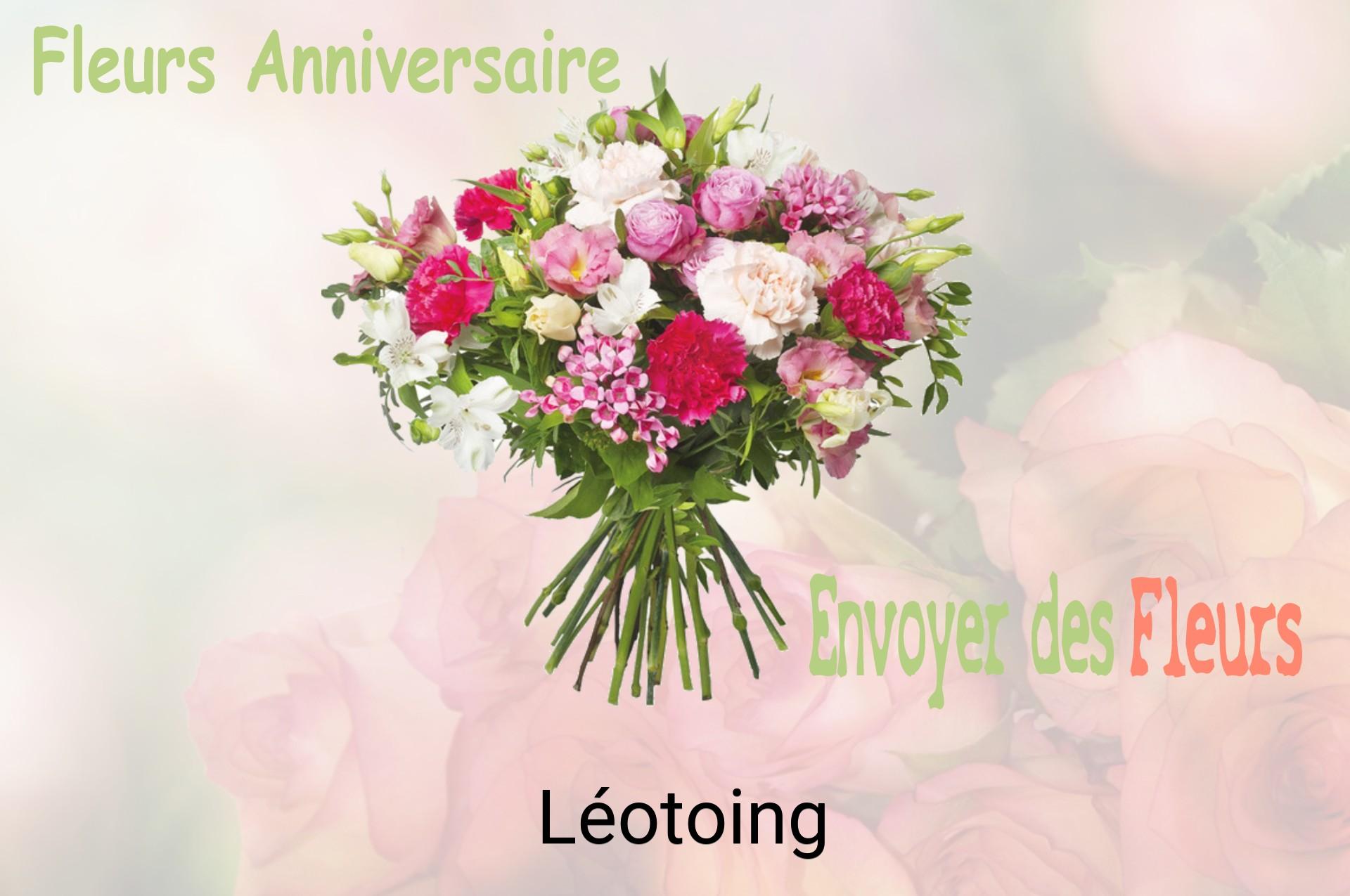 Bouquet de fleurs d’anniversaire livré à Léotoing